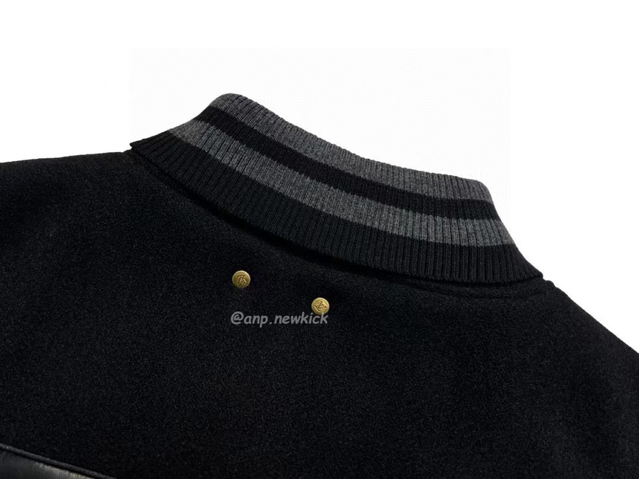 Louis Vuitton Dark Clown Reversible Men Panel Leather Baseball Jersey (3) - www.newkick.vip